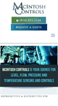 Mobile Screenshot of mcintoshcontrols.com
